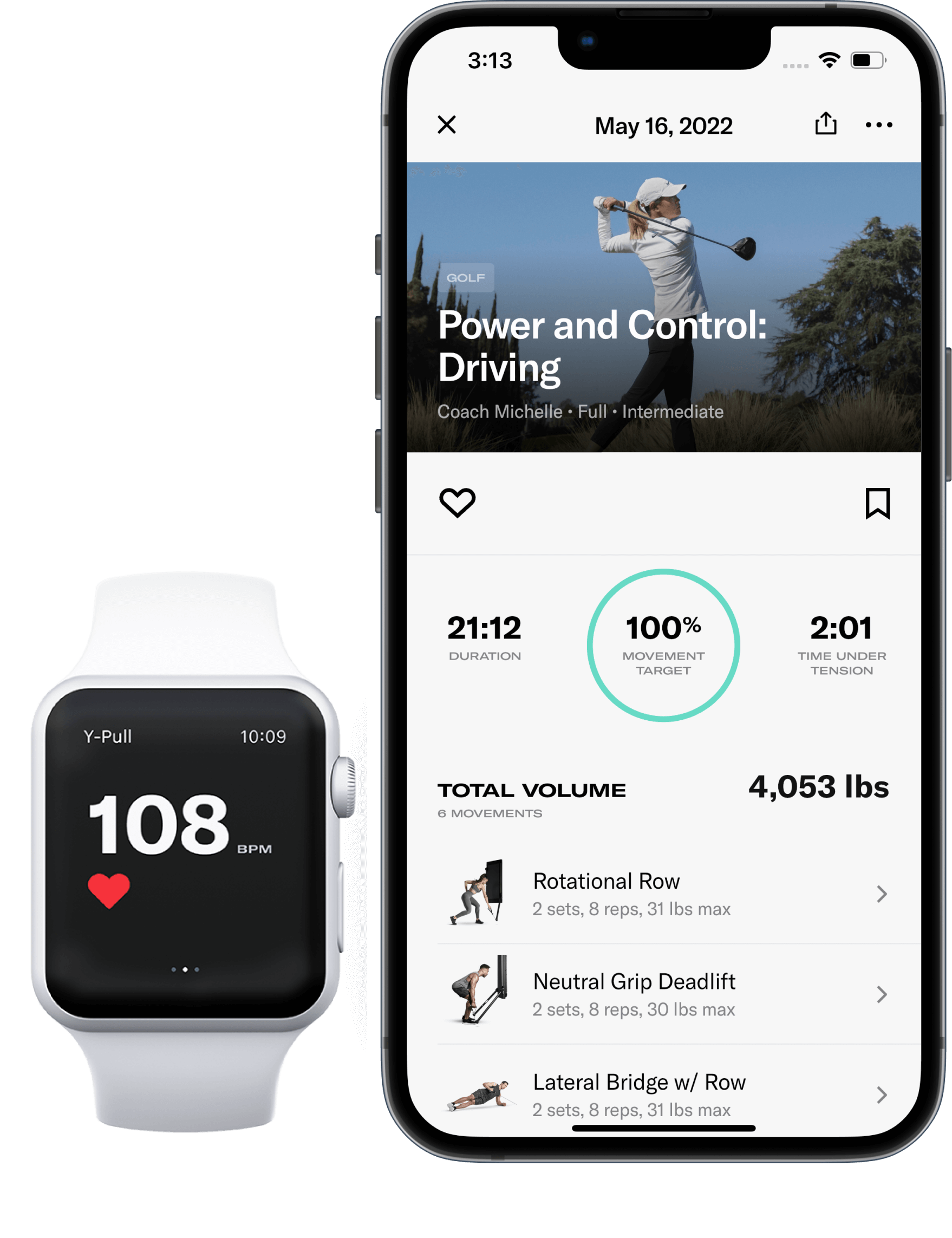 Mobile app and smart watch