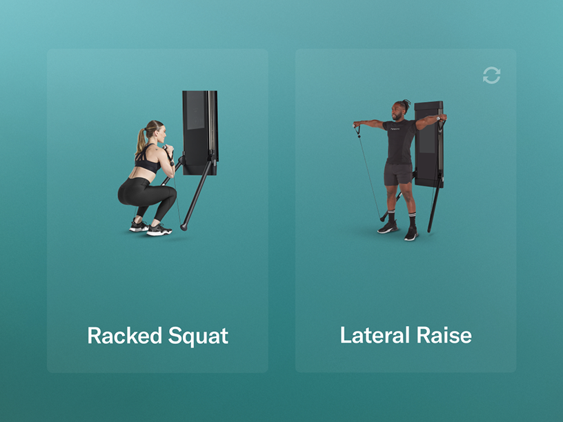 UI giving the option to replace movements